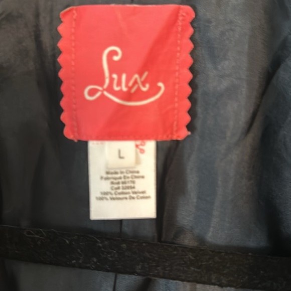 100% cotton velvet jacket - Picture 2 of 8